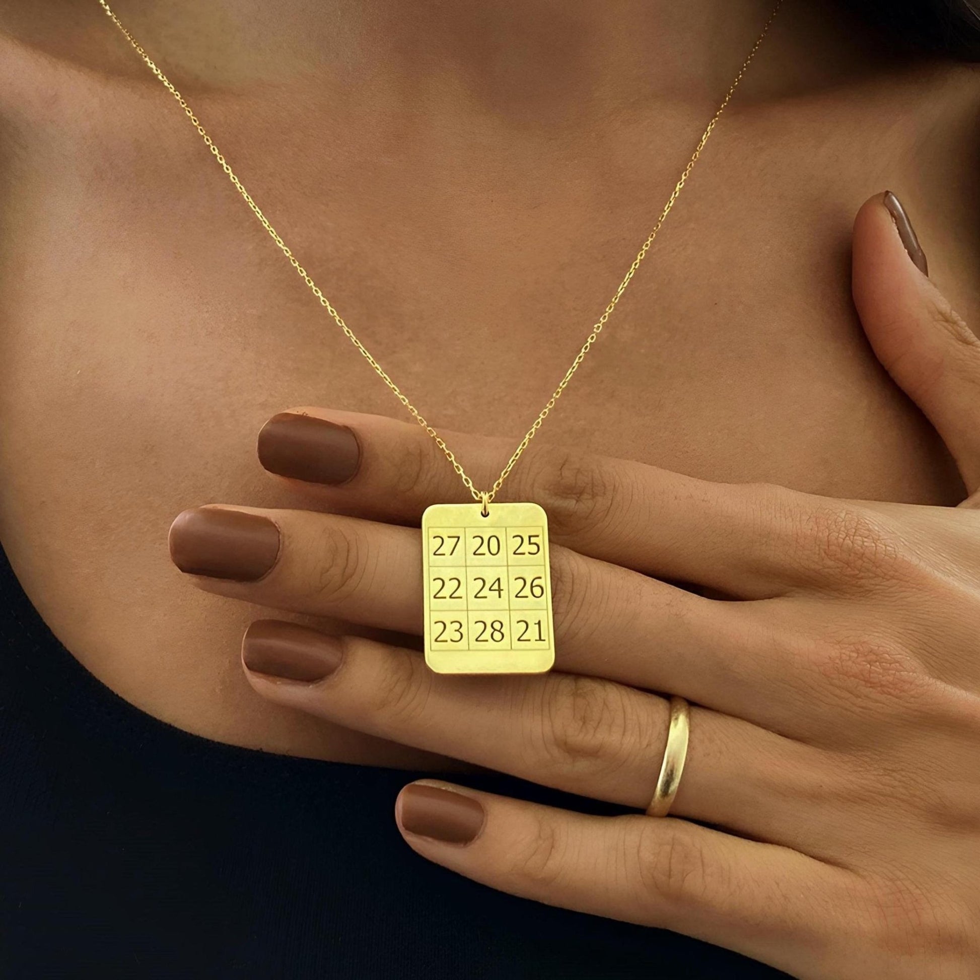 14 Ayar Altın Kaplama Kubera Yantra Kolye: 925 Ayar Gümüş Zenginlik, Bereket ve Refah Sembolü - Lisen Aksesuar