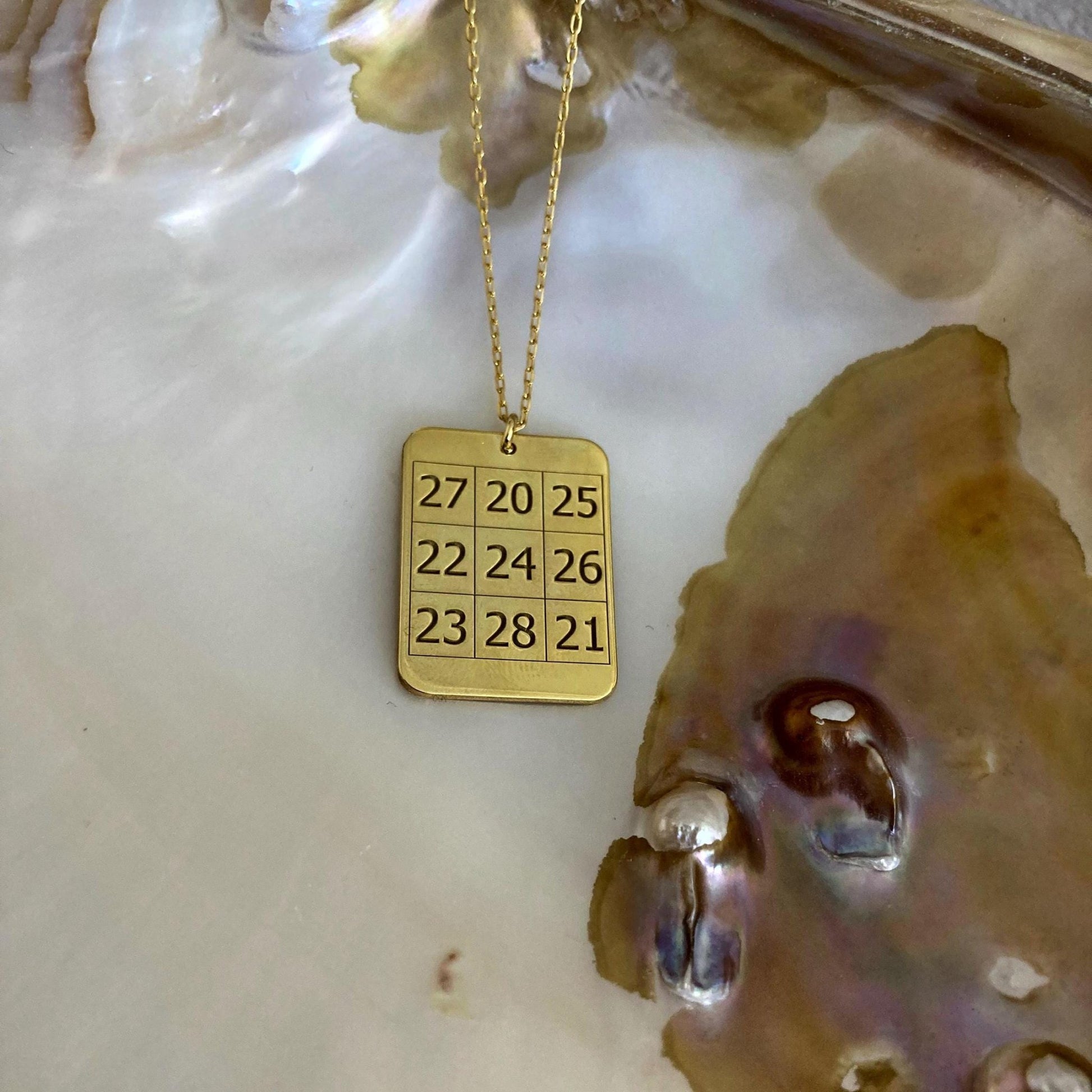 14 Ayar Altın Kaplama Kubera Yantra Kolye: 925 Ayar Gümüş Zenginlik, Bereket ve Refah Sembolü - Lisen Aksesuar