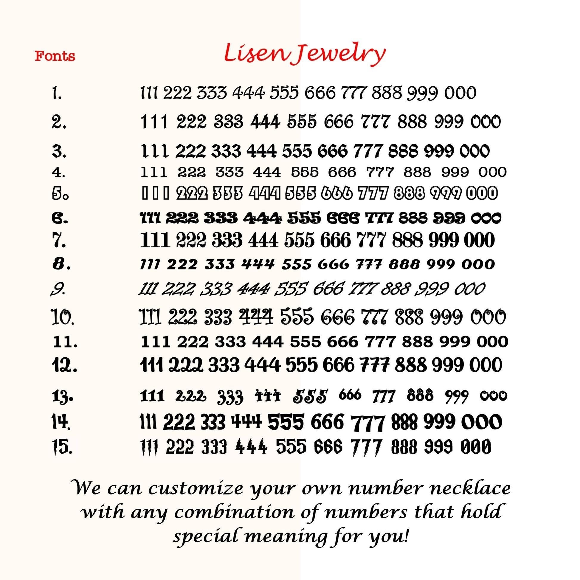 14 Ayar Altın Kaplama Melek Numarası Kolye: 925 Ayar Gümüş Kişiye Özel Şans Sembolü - Lisen Aksesuar