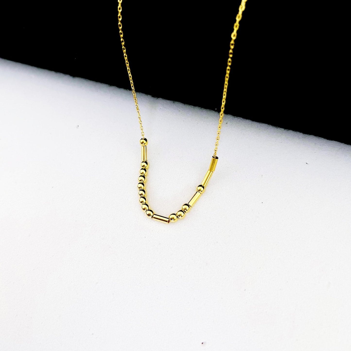 925 Ayar Gümüş Kişiye Özel Mors Kodlu Kolye: Altın Kaplama Özel İsim Tasarımı - Lisen Aksesuar