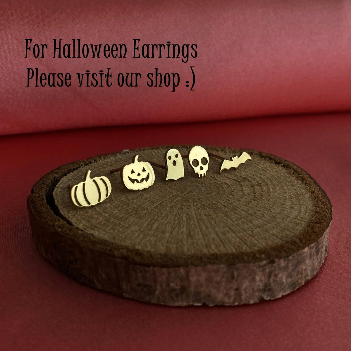 Altın Kaplama Balkabağı Kolye: 925 Ayar Gümüş Halloween Kolye - Lisen Aksesuar
