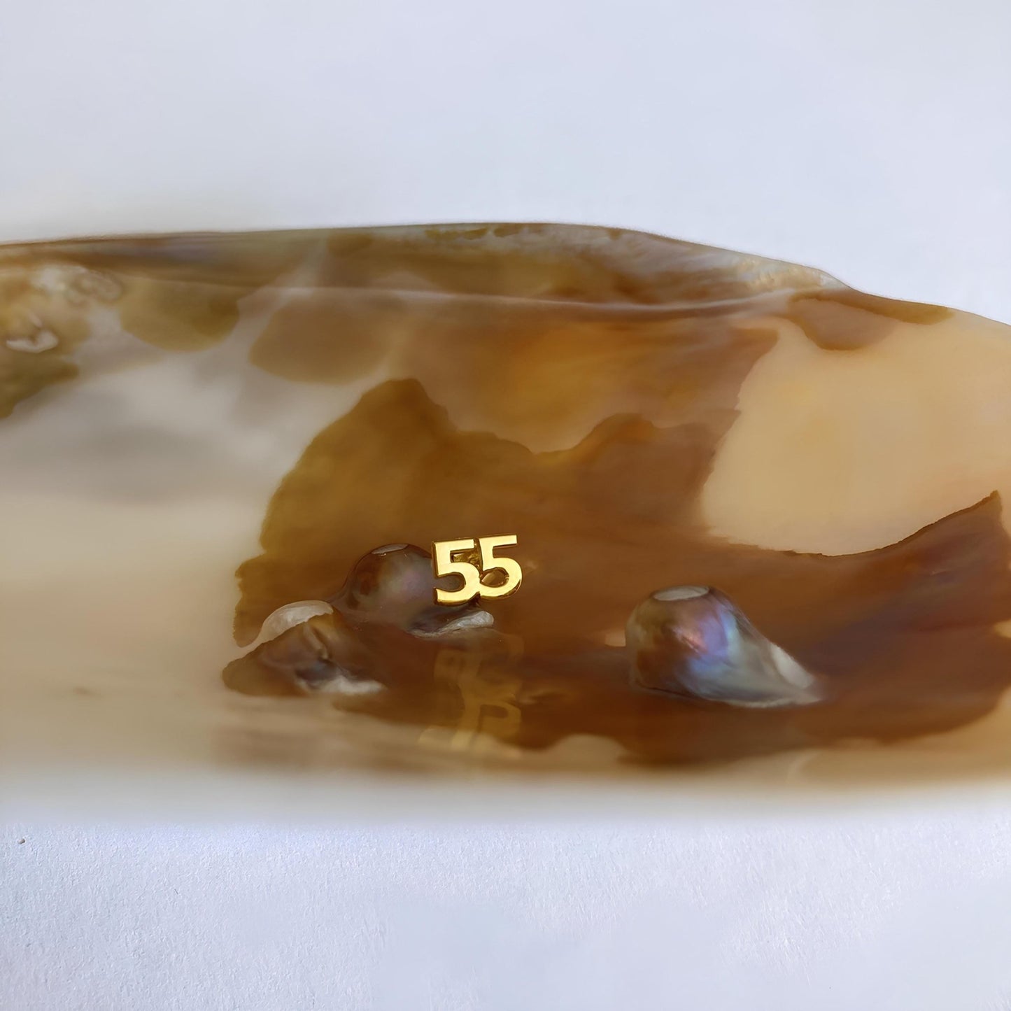 Kişiye Özel Sayı Küpe: 14 Ayar Altın Kaplama Stud Küpe - Lisen Aksesuar